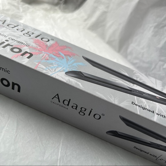 New In box ! ADAGIO FLAT IRON NOT SO MIMI NIB - Picture 8 of 13